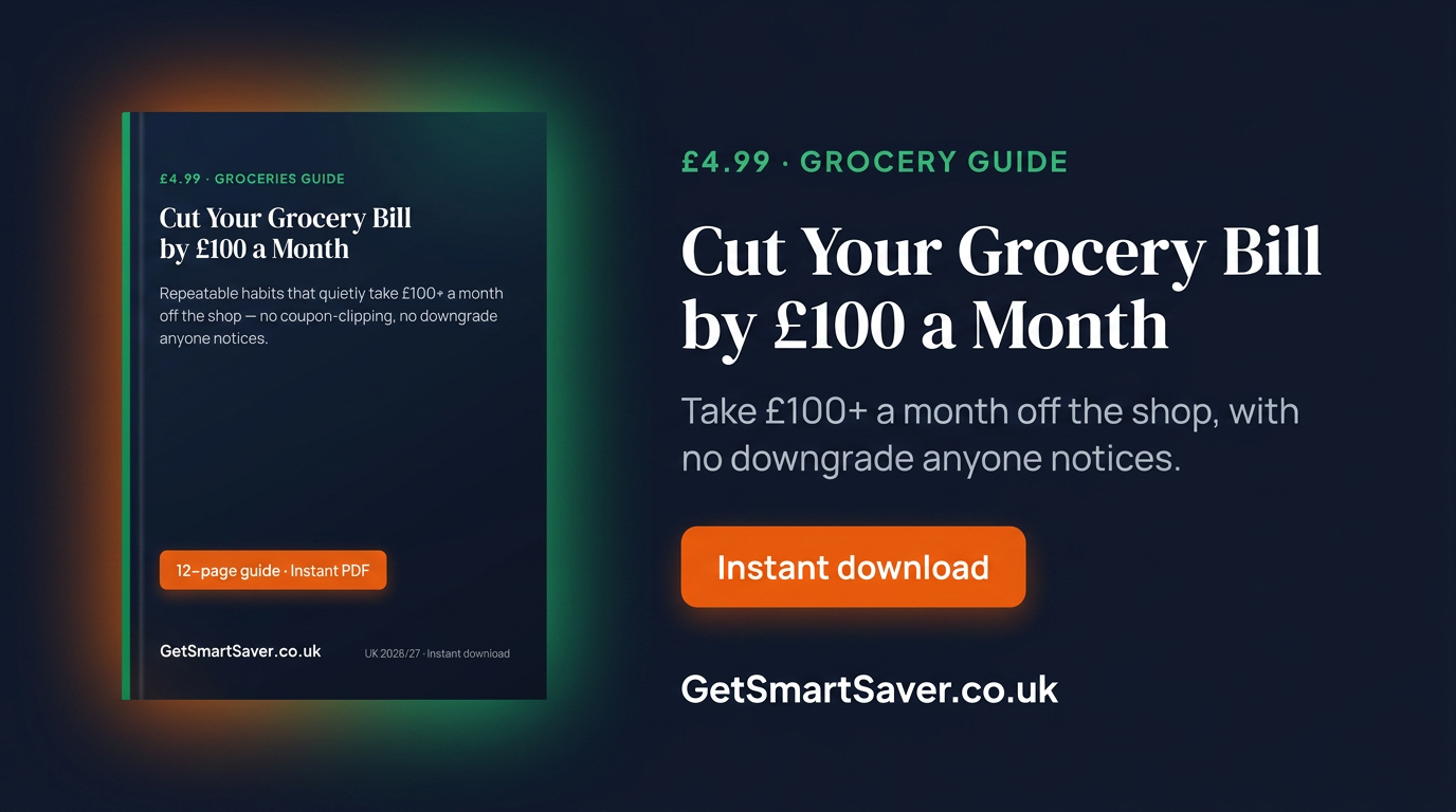 Cut Your Grocery Bill by £100 a Month — available in the GetSmartSaver shop
