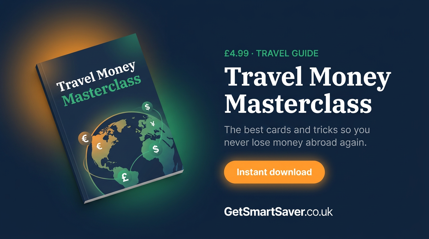 Travel Money Masterclass — available in the GetSmartSaver shop