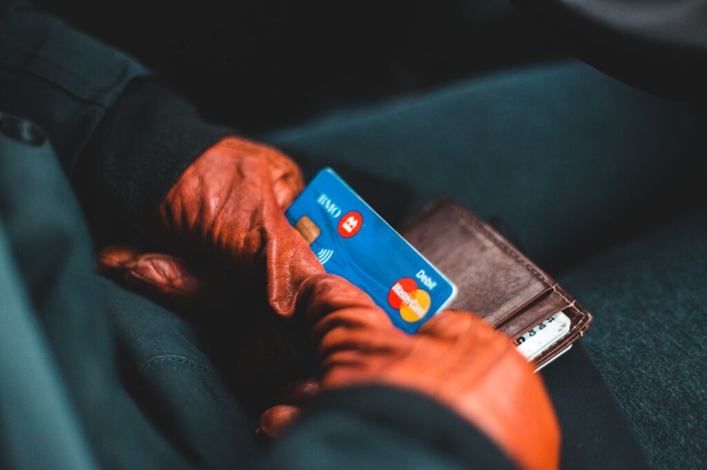A credit card in front of a UK legal document representing Section 75 consumer protection