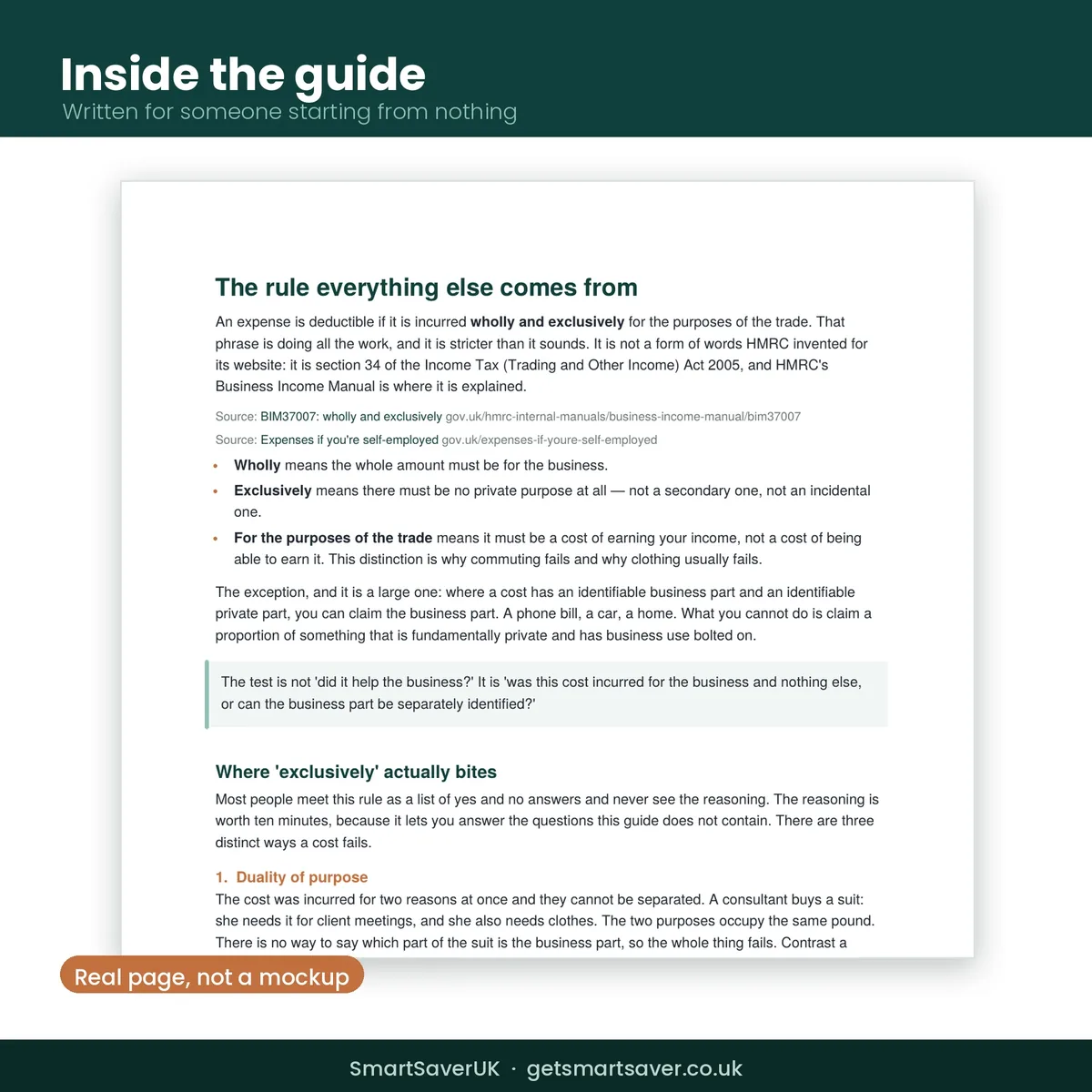 UK Allowable Expenses Guide 2026/27 — preview 3