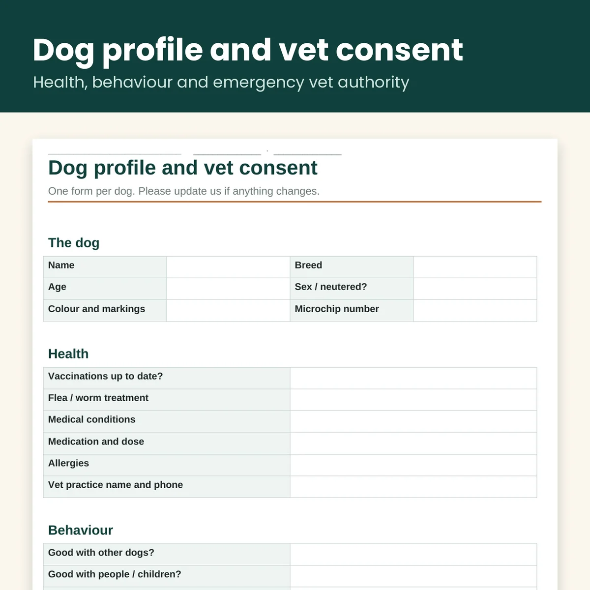 UK Dog Walker & Pet Sitter Business Toolkit