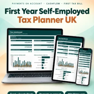 UK First Year Self Employed Tax Planner 2026/27 - main image