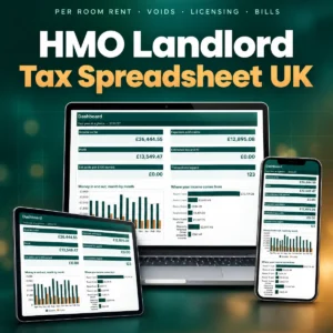 UK HMO Landlord Spreadsheet 2026/27 - main image