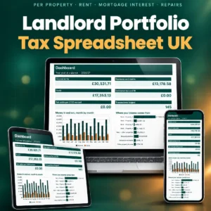 UK Landlord Portfolio Spreadsheet 2026/27 - main image