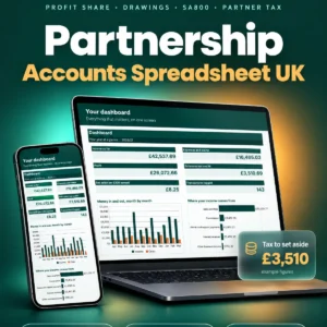 UK Partnership Accounts Spreadsheet 2026/27 - main image
