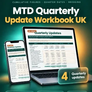 UK MTD Quarterly Update Workbook 2026/27 - main image